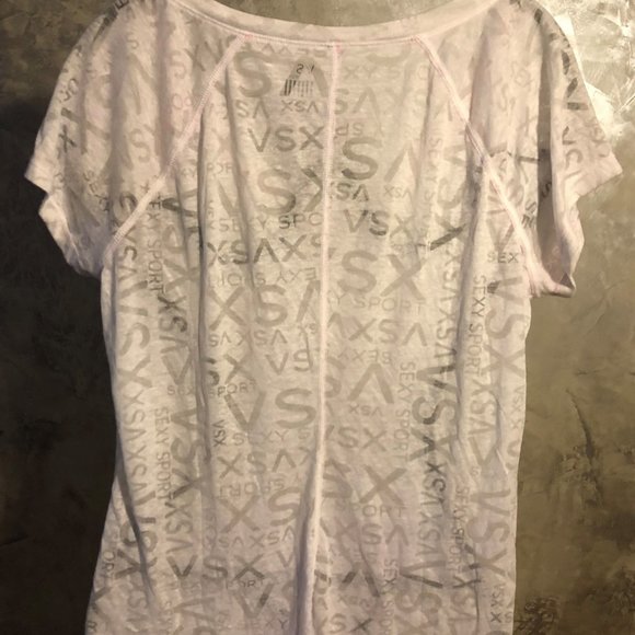 Victoria Secret X Burn out Short Sleeve t - S-L - Picture 2 of 3